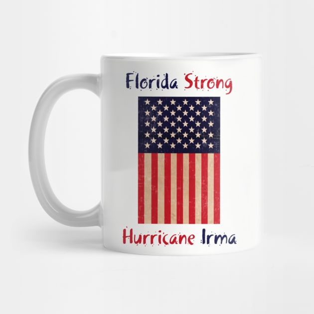 Patriotic Florida Strong Hurricane Irma by thetruetee